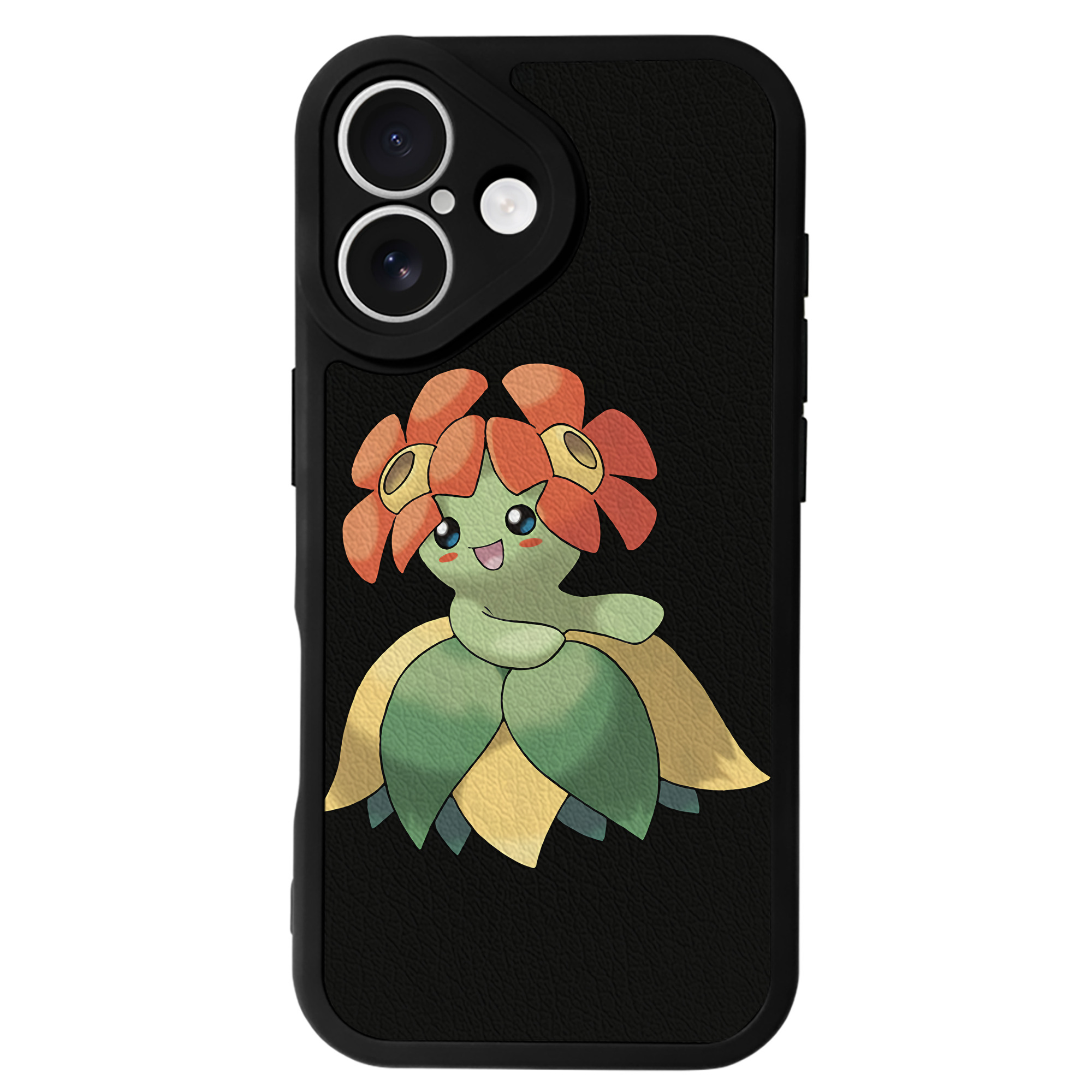 （画像用） ポケットモンスター Pokémon 【iPhone 16シリーズ対応】シリコンスマホケース（レザー調） 材質：シリコン